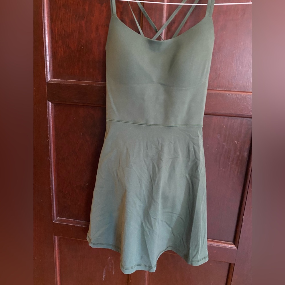 Aerie Offline Green Sundress